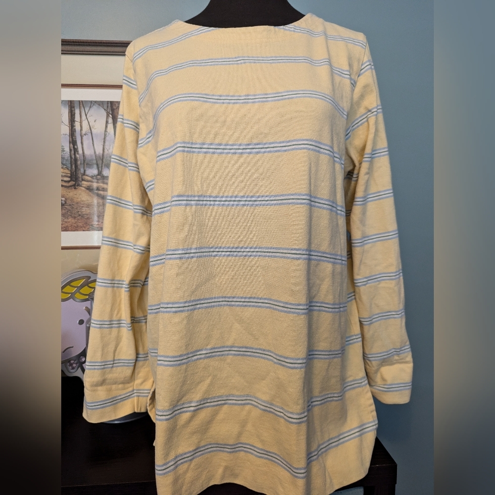 LL Bean long sleeve cotton shirt, size large